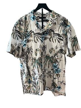 Banana Republic Men’s The Resort Shirt Tropical Hawaiian X-Large